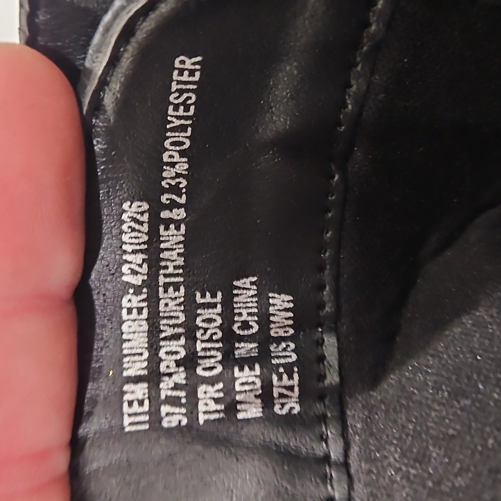 Torrid Black Combat Ankle Boots Heeled 3inch High Nwot. Size 8 - Picture 8 of 9